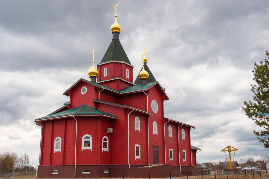храм св. прп. Серафима Саровского в г.Жлобине