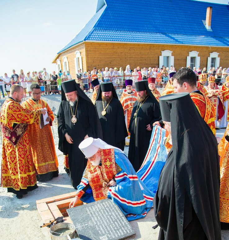 Закладка нового храма