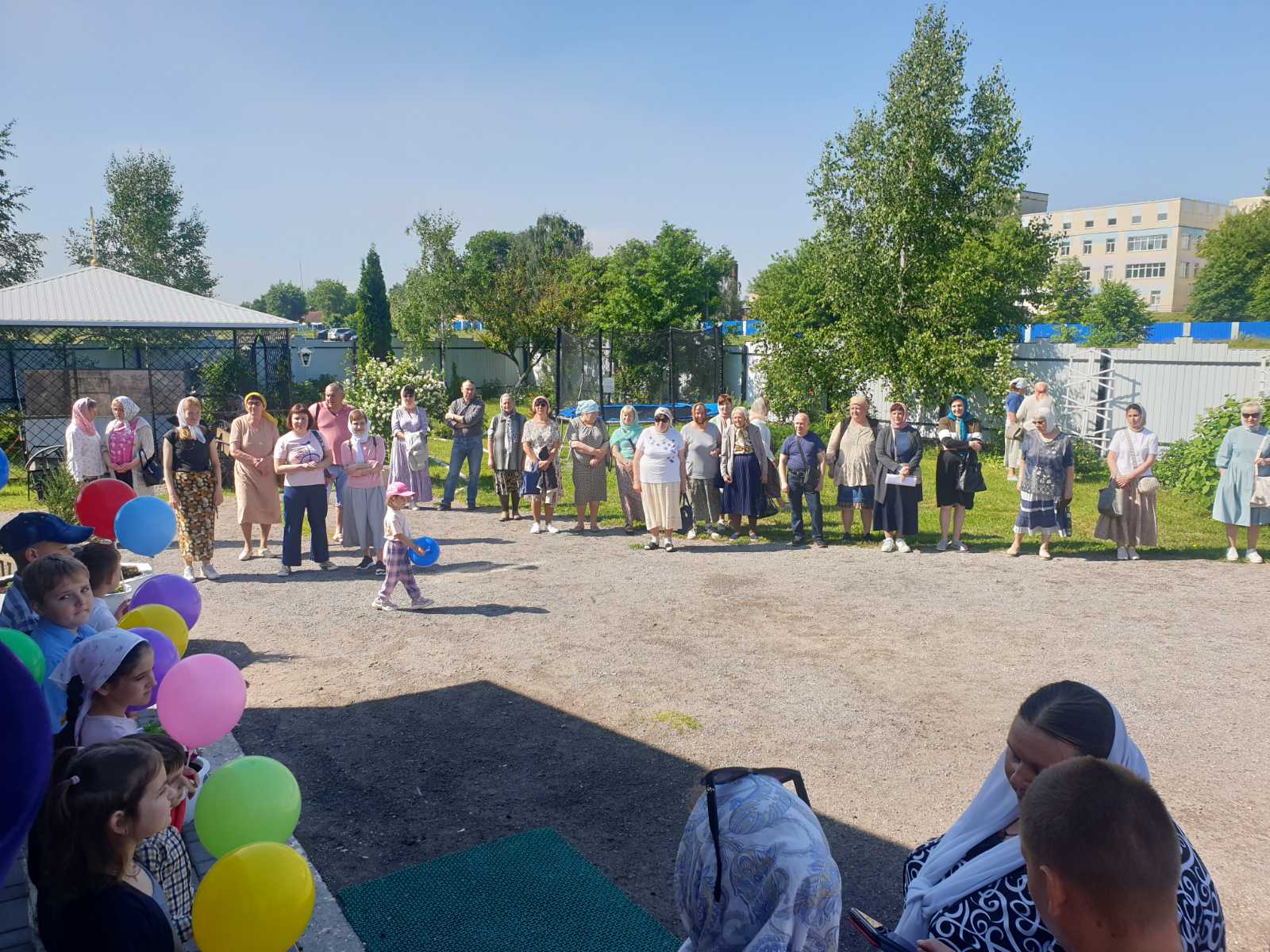 На линейке