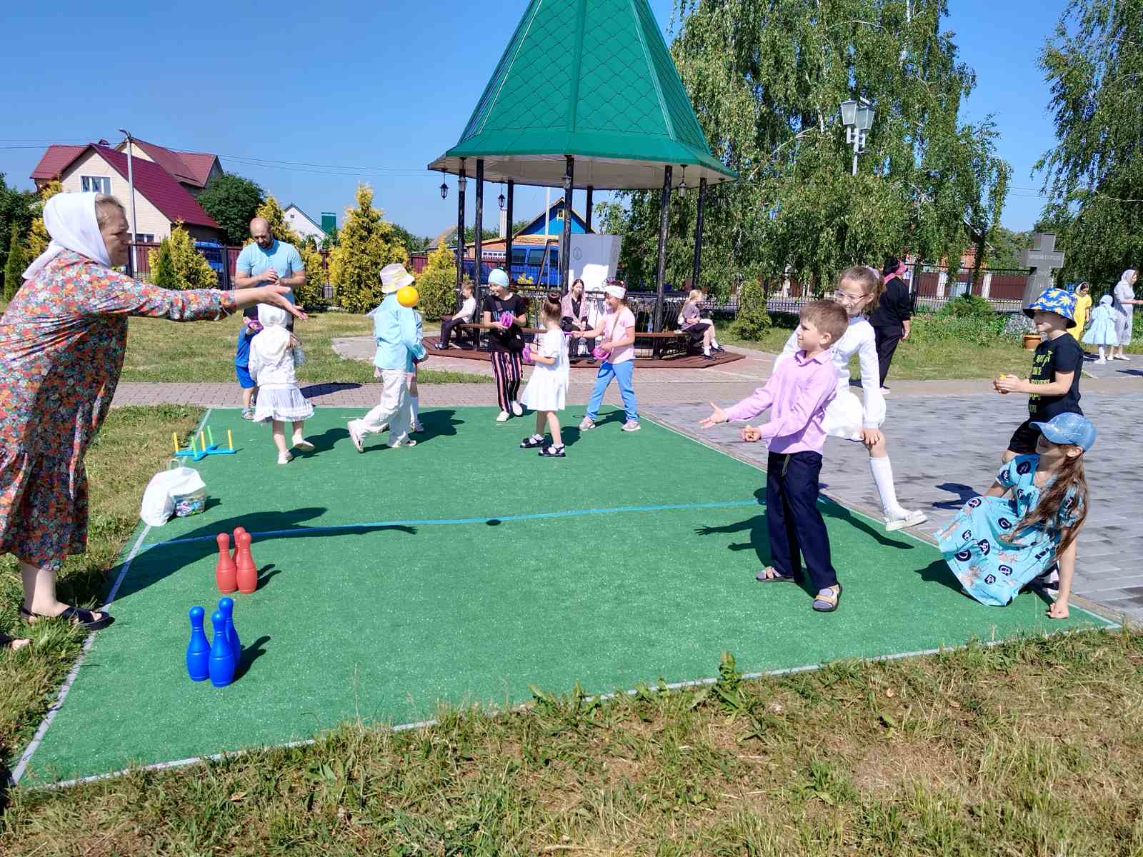 В игре