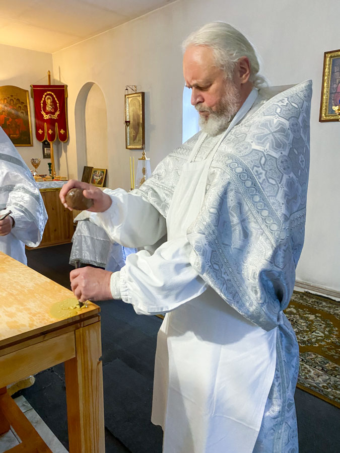 Освящение храма