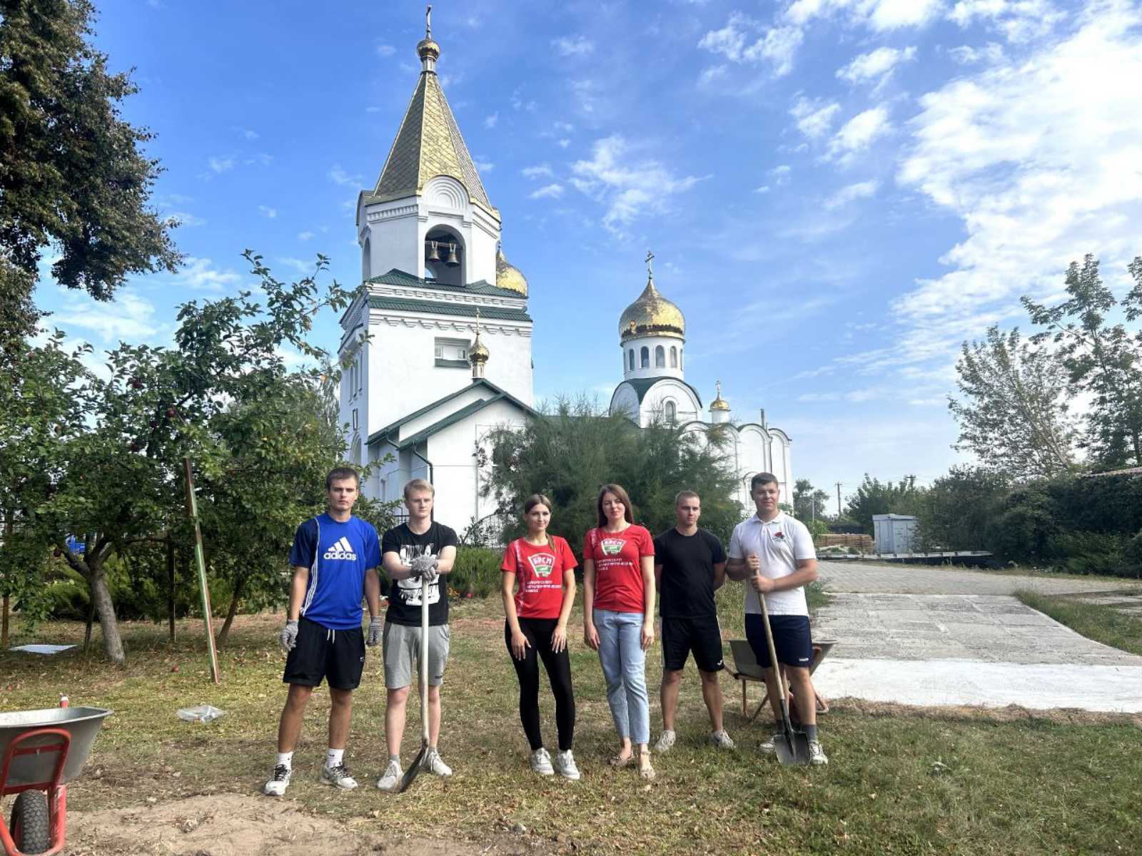 Волонтёры БРСМ