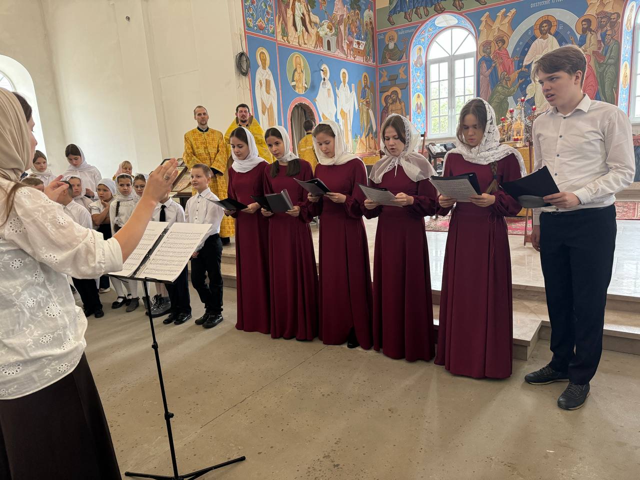 Поздравление старшего хора