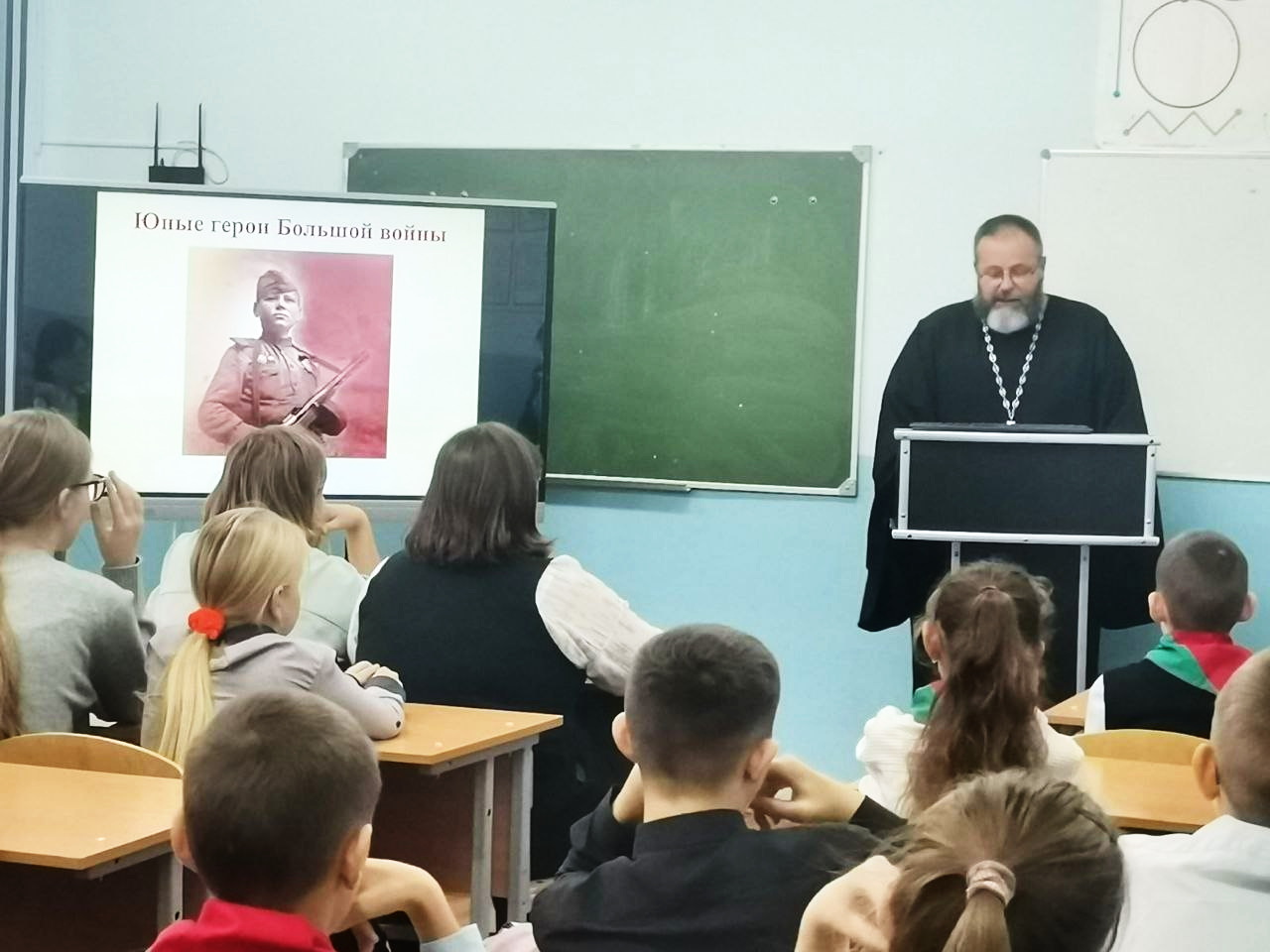 беседу ведёт иерей Василий Терешков