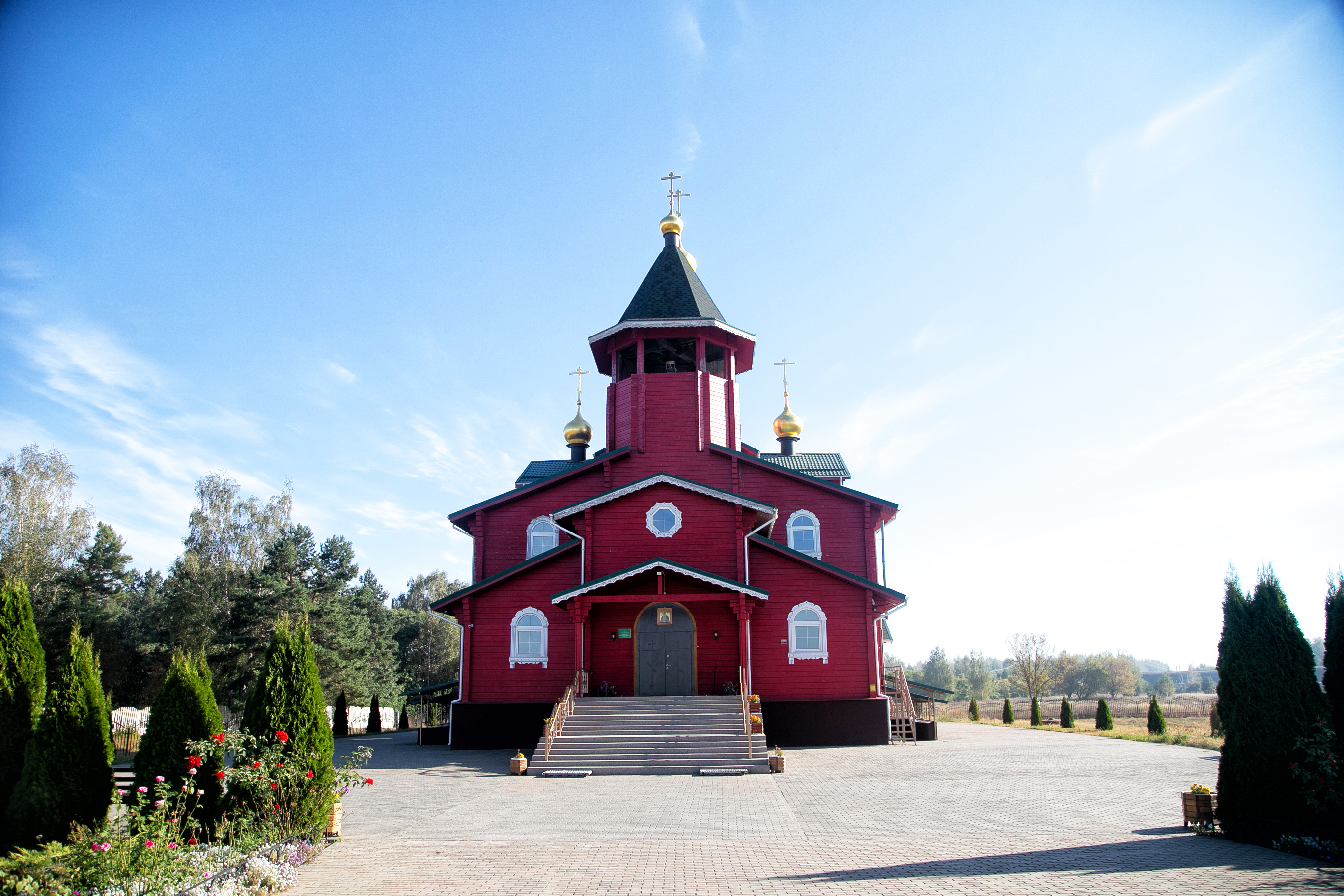 храм св. прп. Серафима Саровского в г.Жлобине