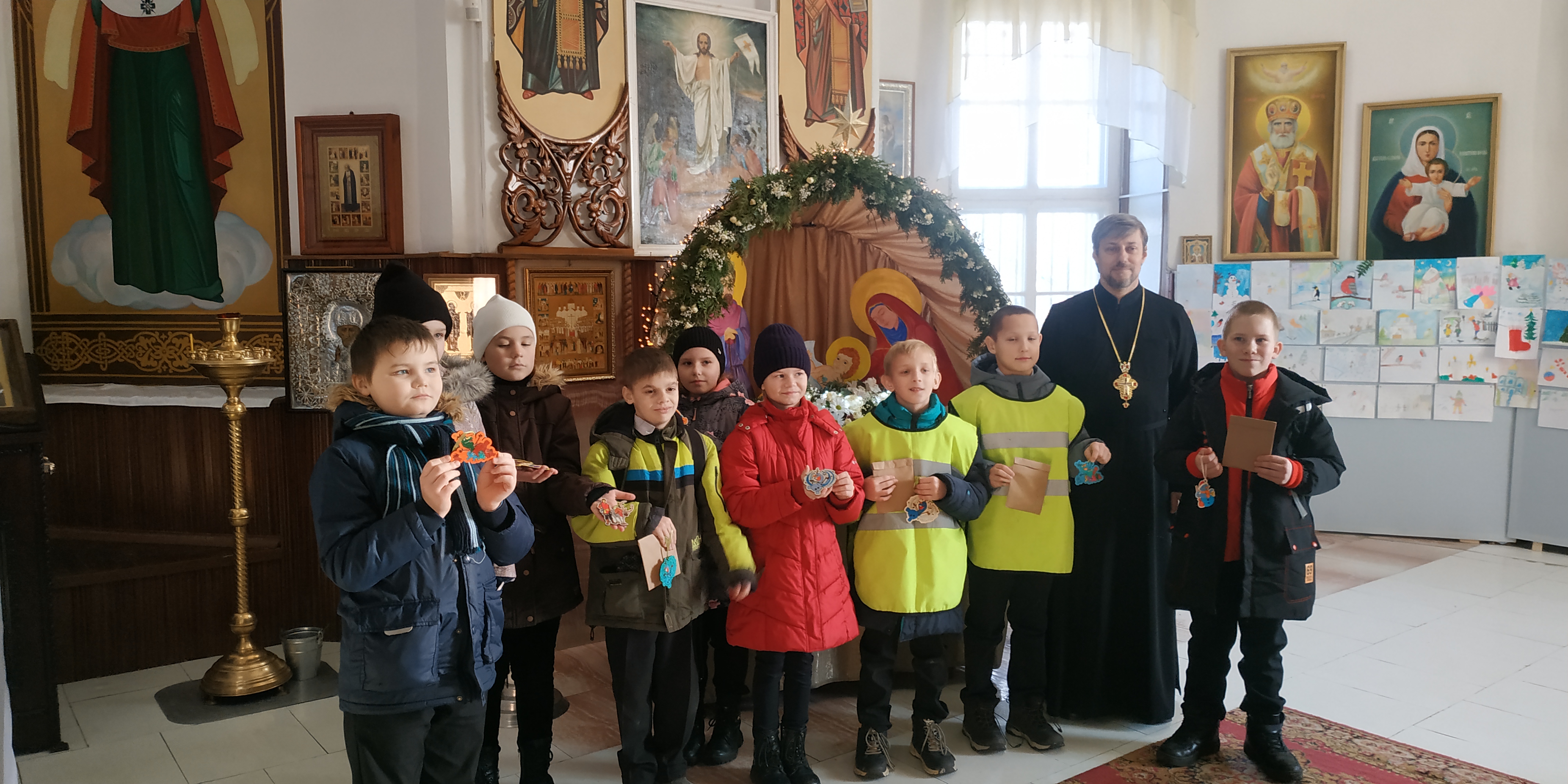 В храме Покрова Пресвятой Богородицы г.п.Стрешин