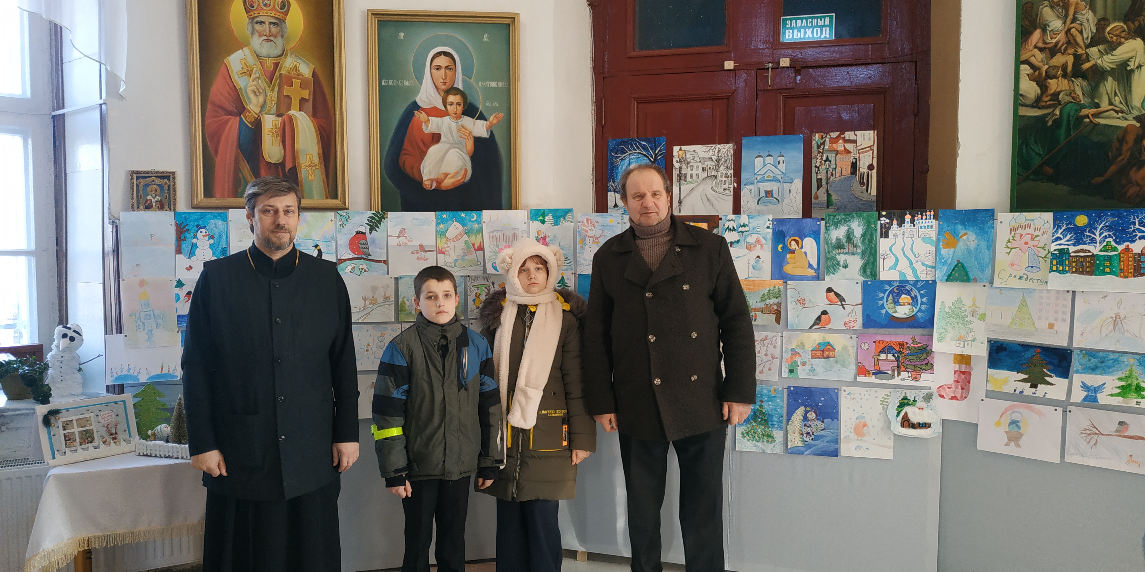 В храме Покрова Пресвятой Богородицы г.п.Стрешин