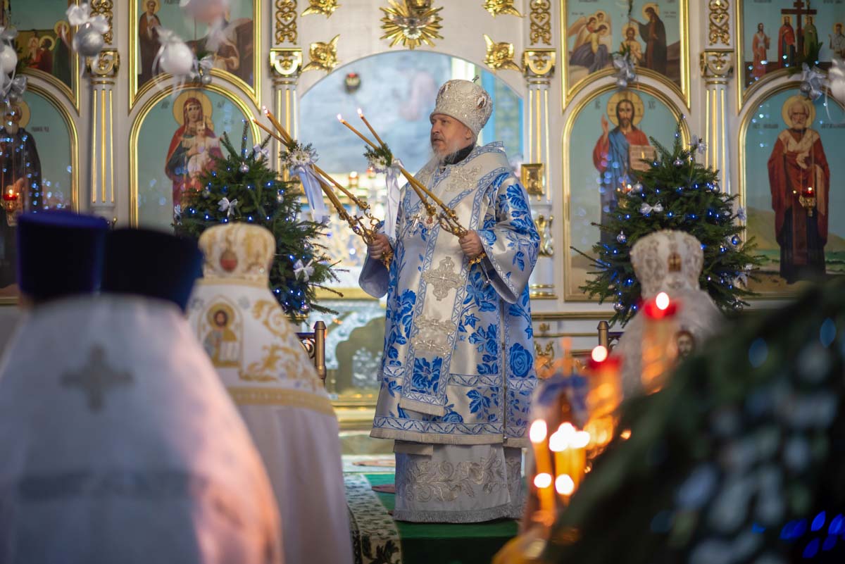 Во время Божественной литургии