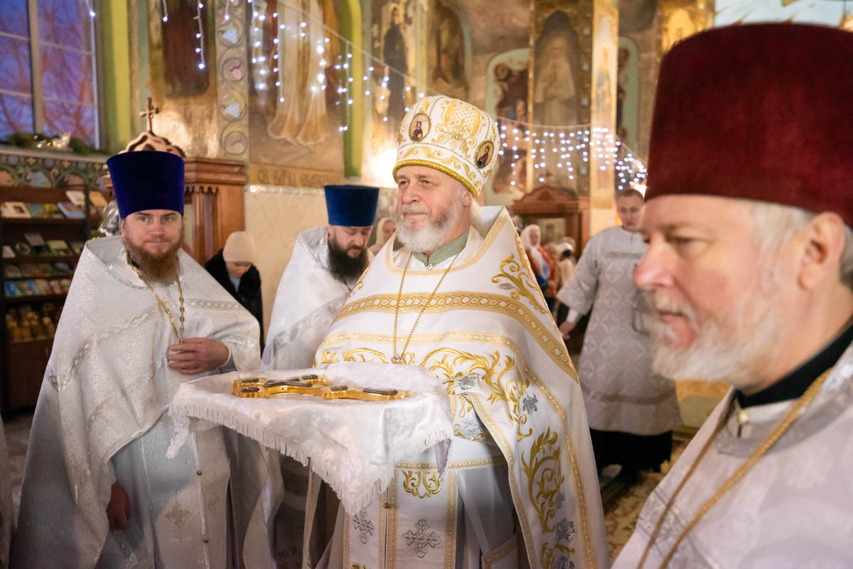 Во время Божественной литургии