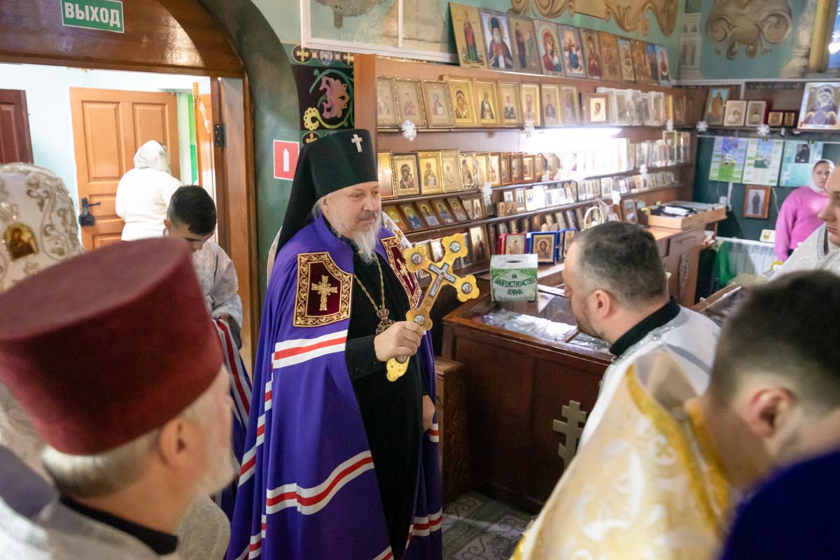 Во время Божественной литургии