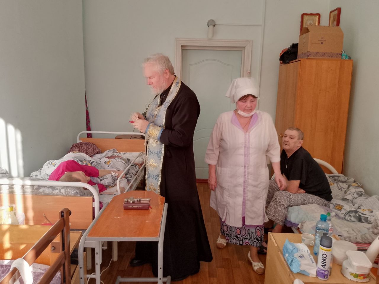 В хосписе