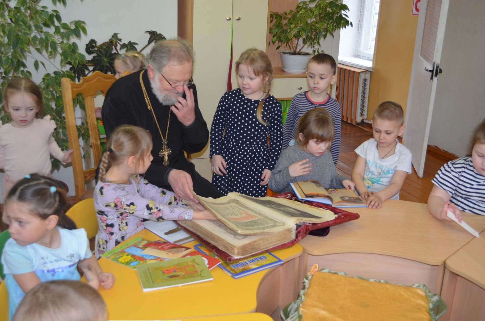 Встреча в лукском детском саду