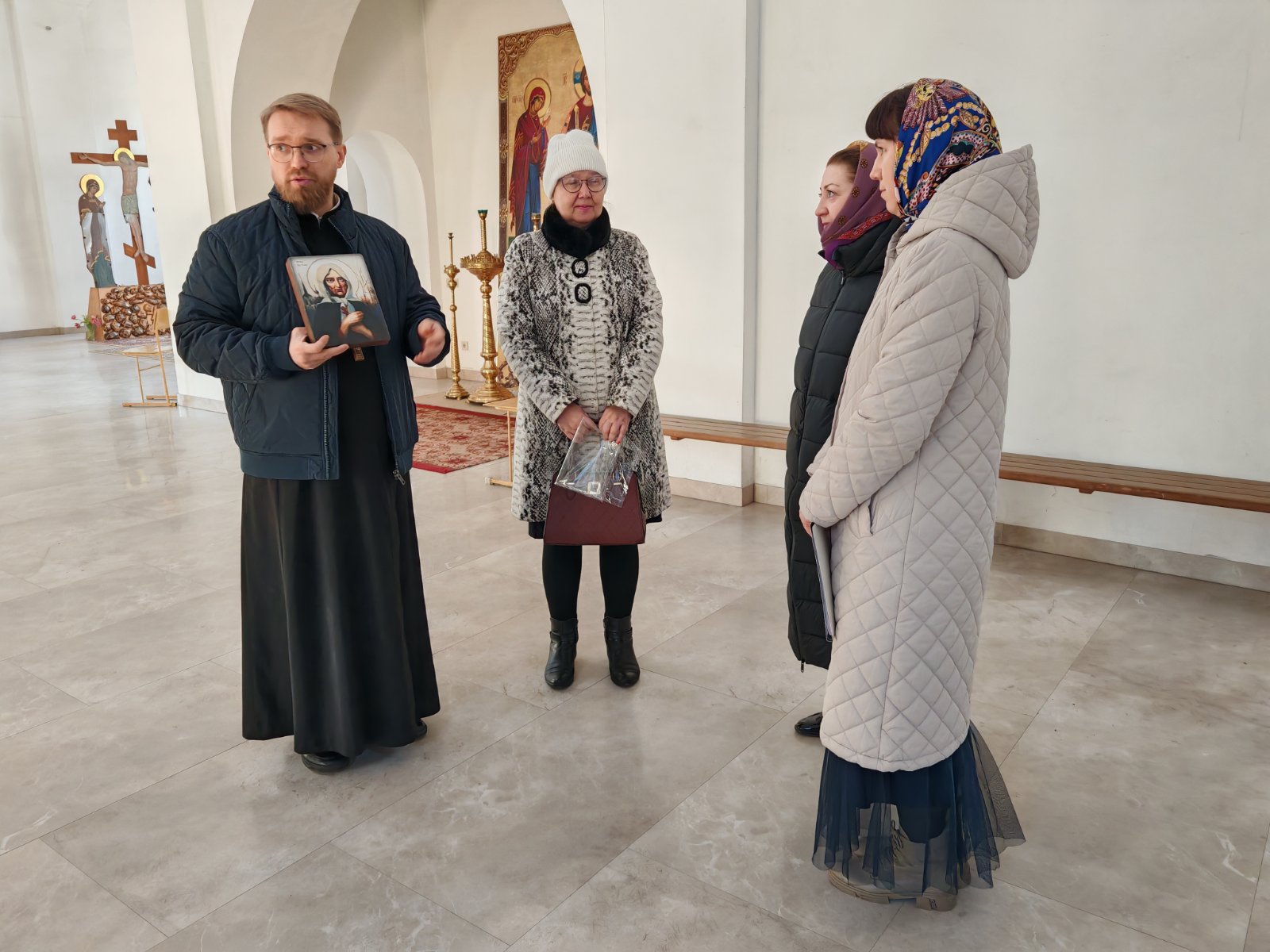 Экскурсия в храме святителя Василия Великого