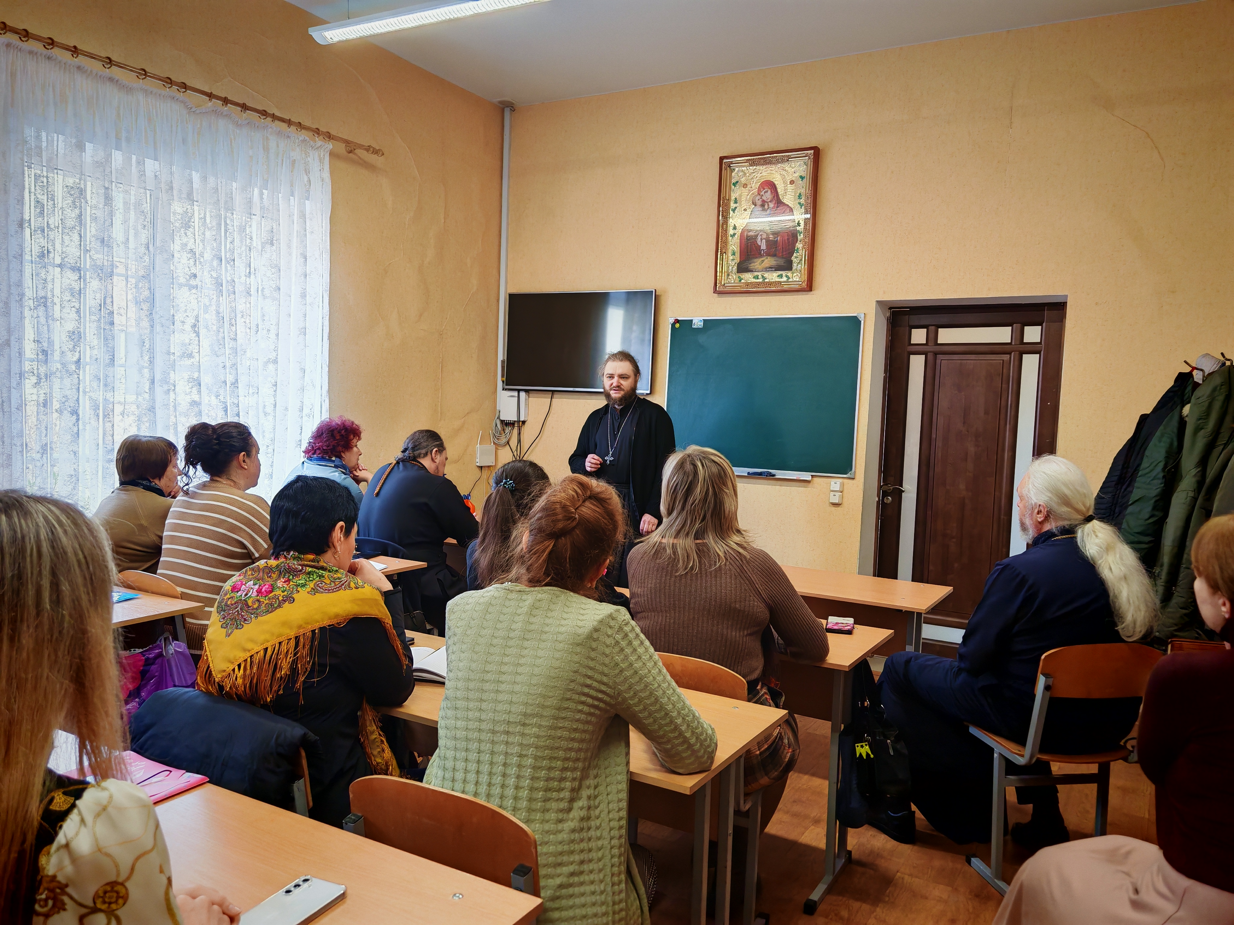 Встреча с архимандритом Саввой Мажуко