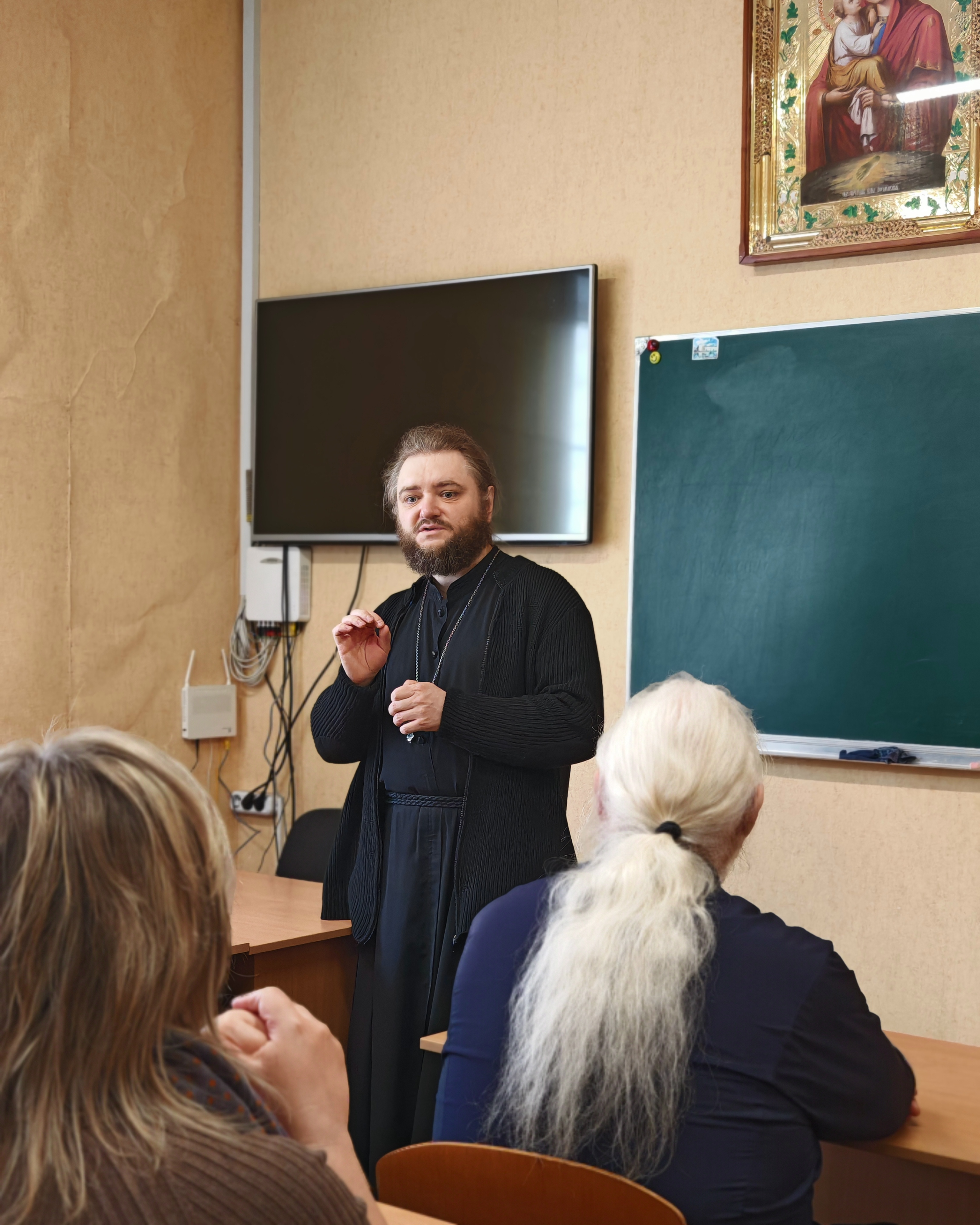 Встреча с архимандритом Саввой Мажуко