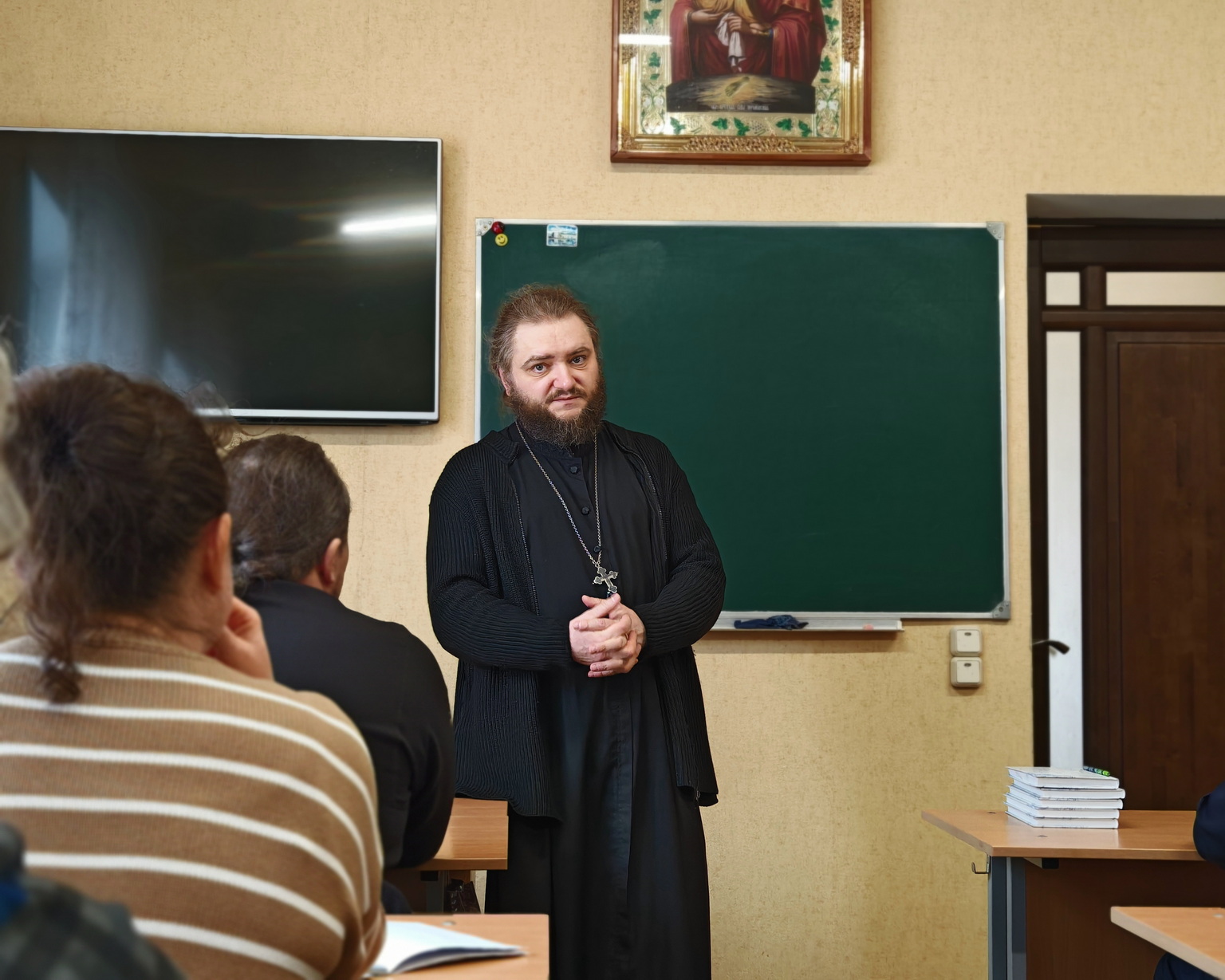 Встреча с архимандритом Саввой Мажуко