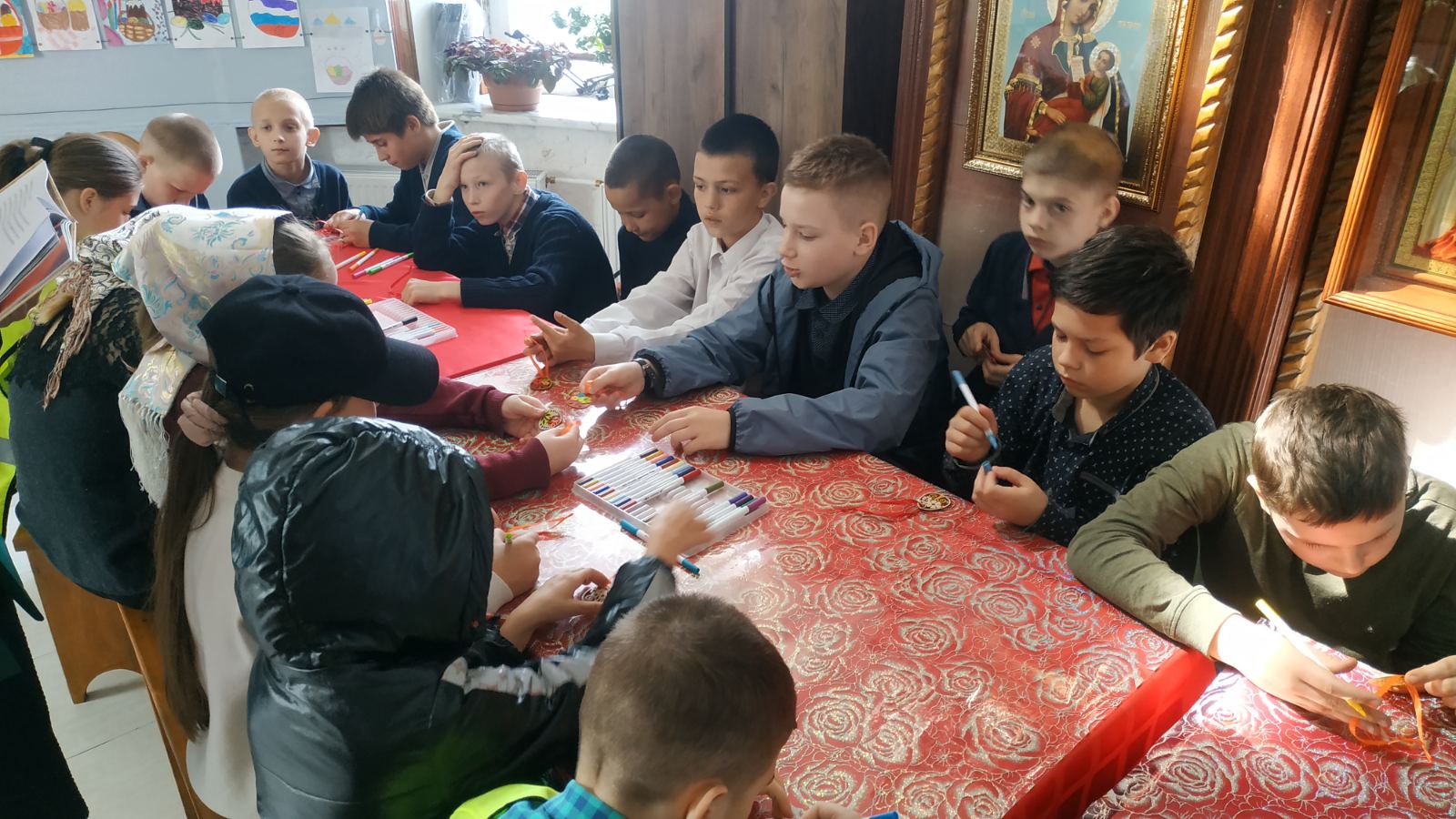 В храме Покрова Пресвятой Богородицы г.п.Стрешин