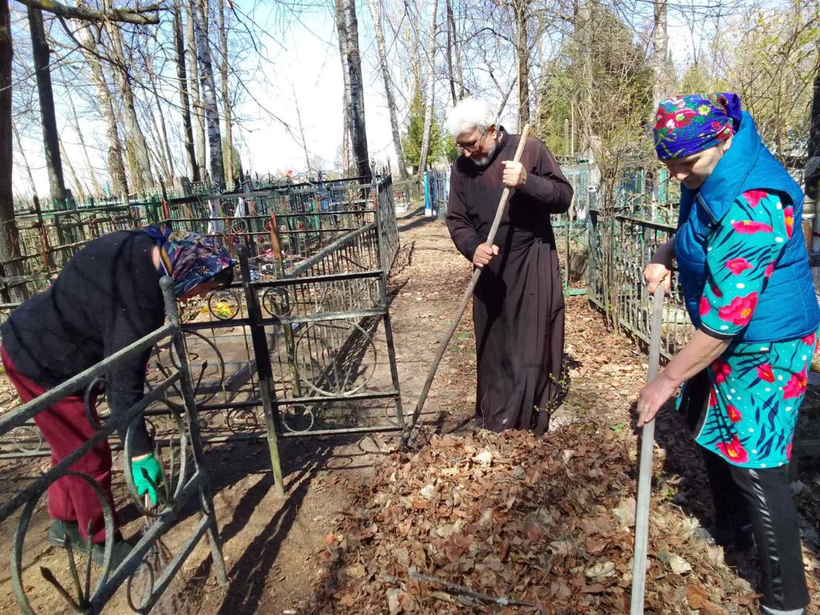 Забота о местах захоронений