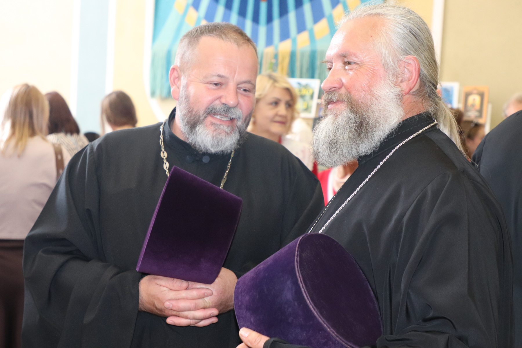 Перед торжественной церемонией