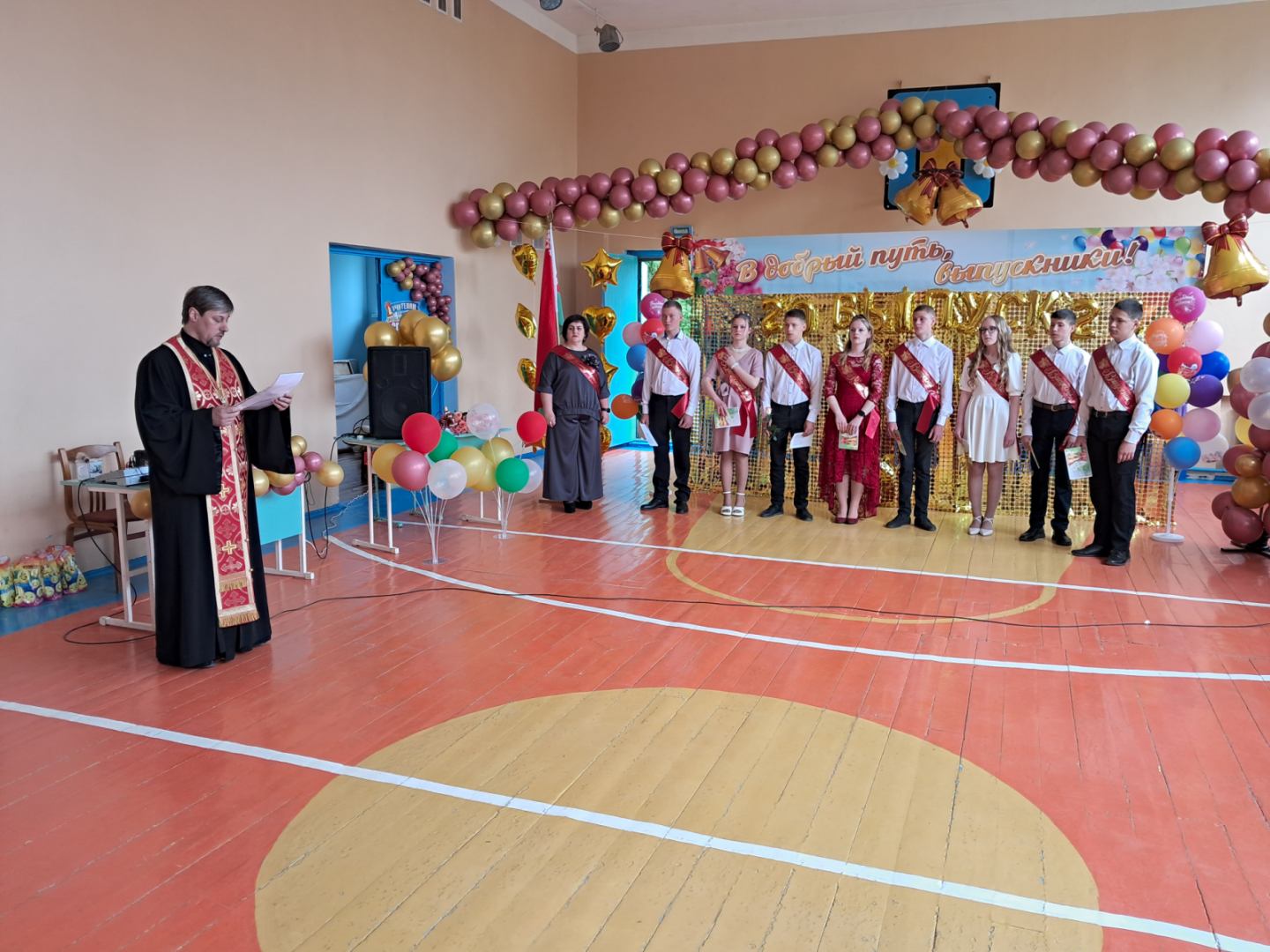 В Новомарковичской базовой школе