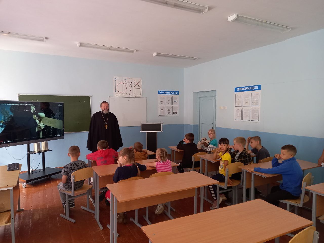 Беседу ведёт иерей Василий Терешков