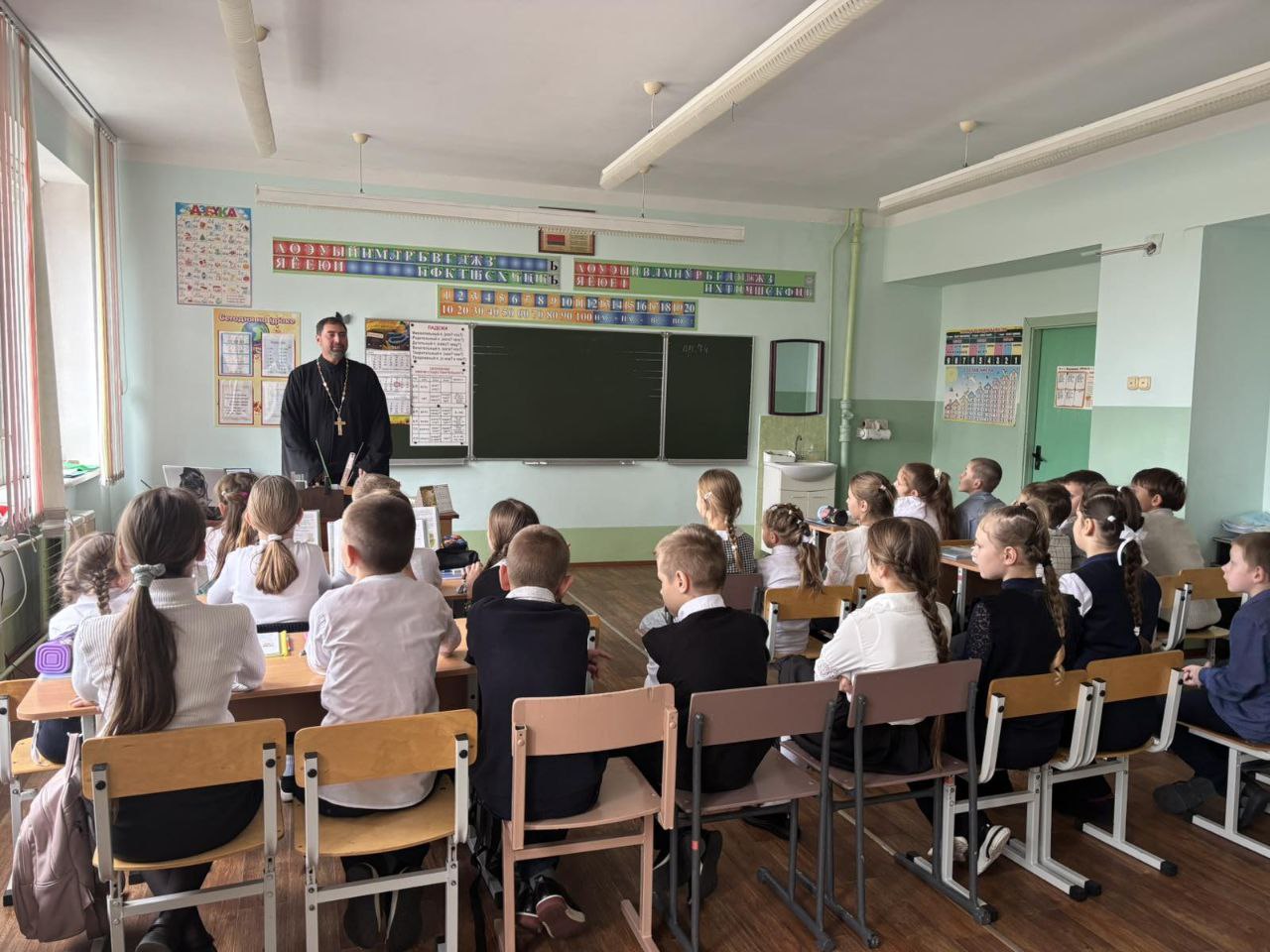 В Малевичской средней школе
