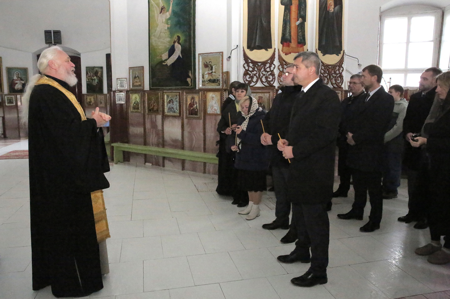 В храме Покрова Пресвятой Богородицы аг.Стрешин