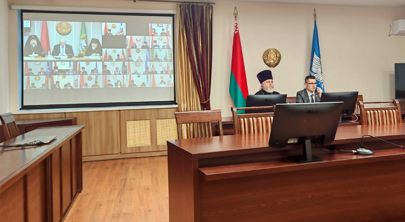 Протоиерей Алексей Смотрицкий и Артём Михайлович Кот