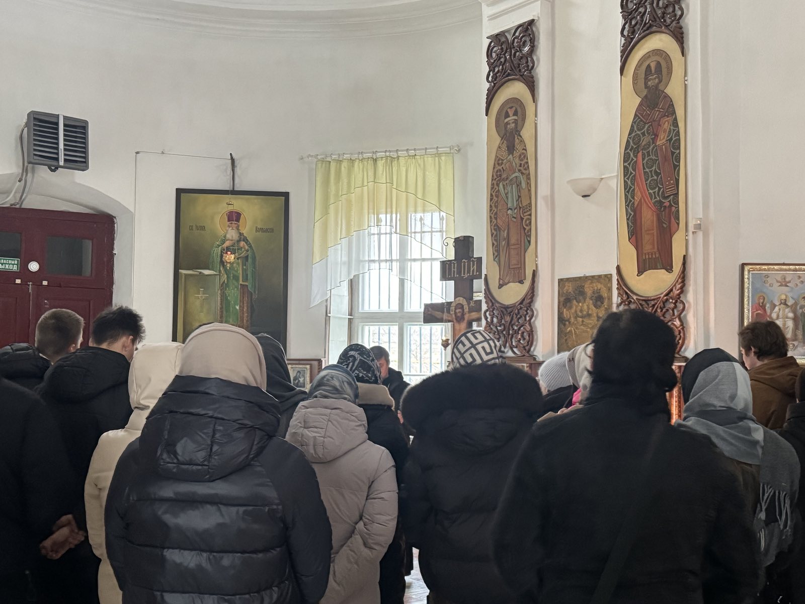 В храме Покрова Пресвятой Богородицы в Стрешине