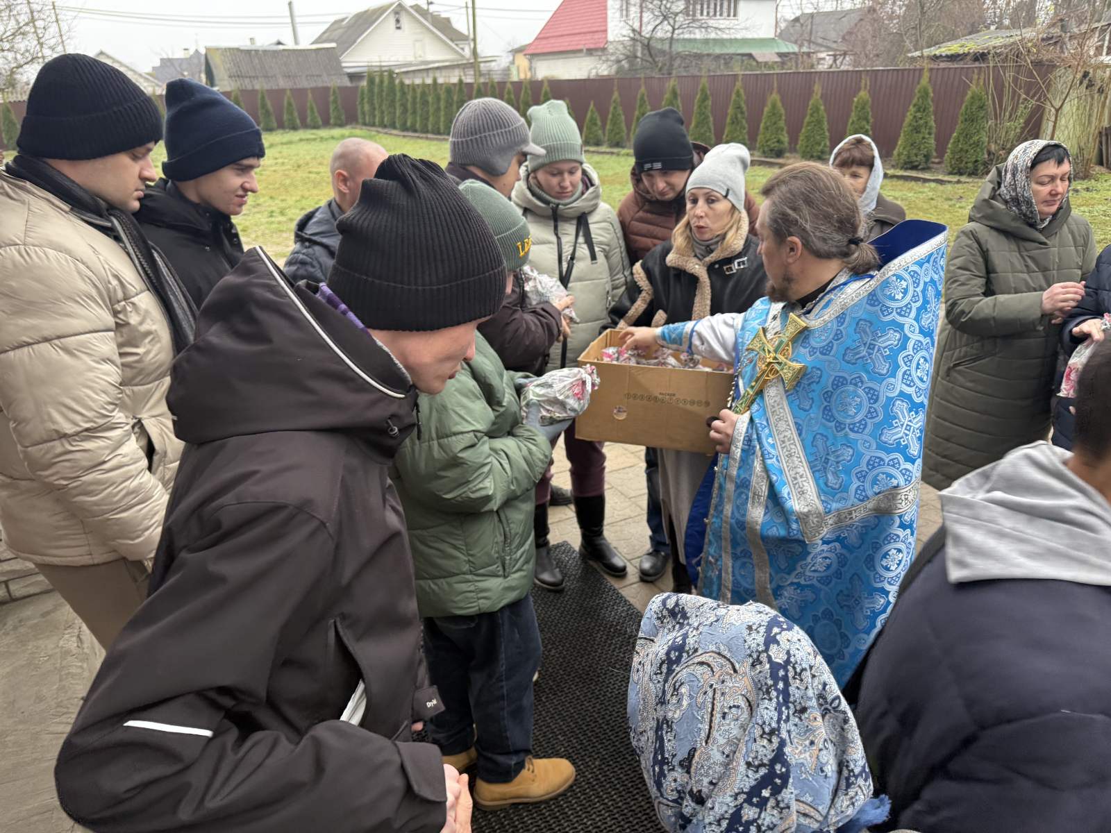 Сладкие подарки от сестёр милосердия