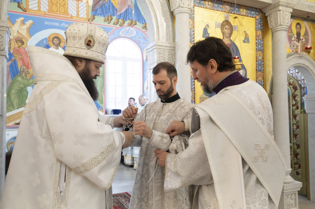 Хиротония во диакона Дионисия Нездвецкого