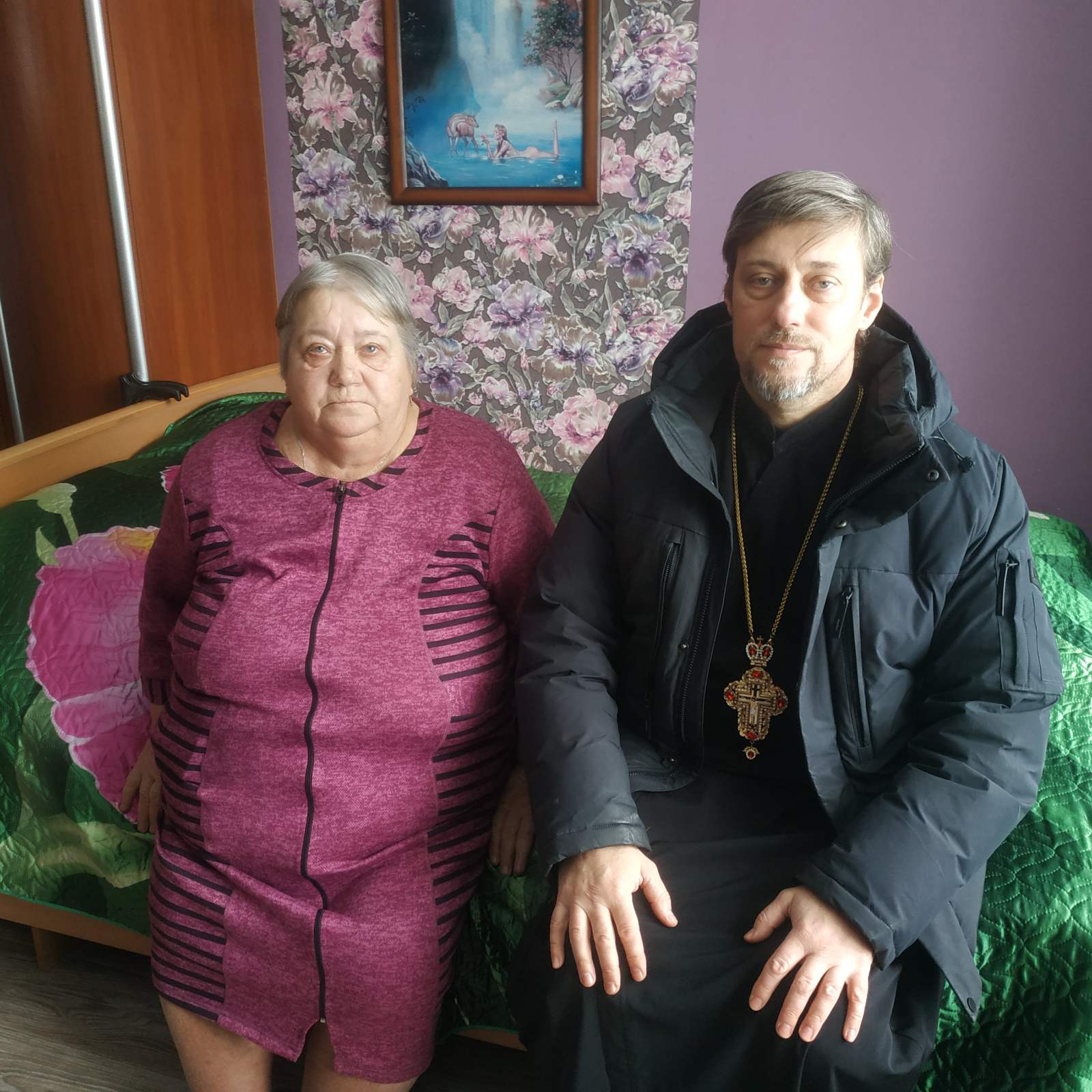 Поздравление пожилых людей