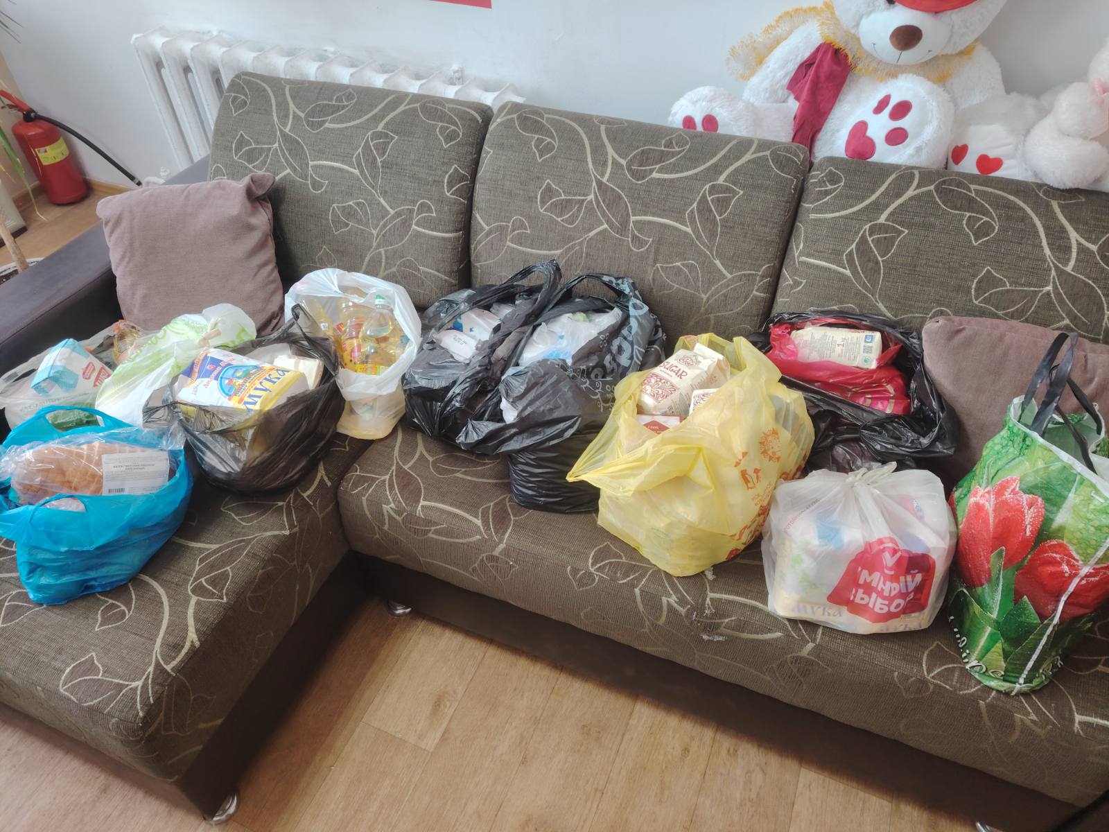 Помощь передана в районную организацию Белорусского Красного Креста