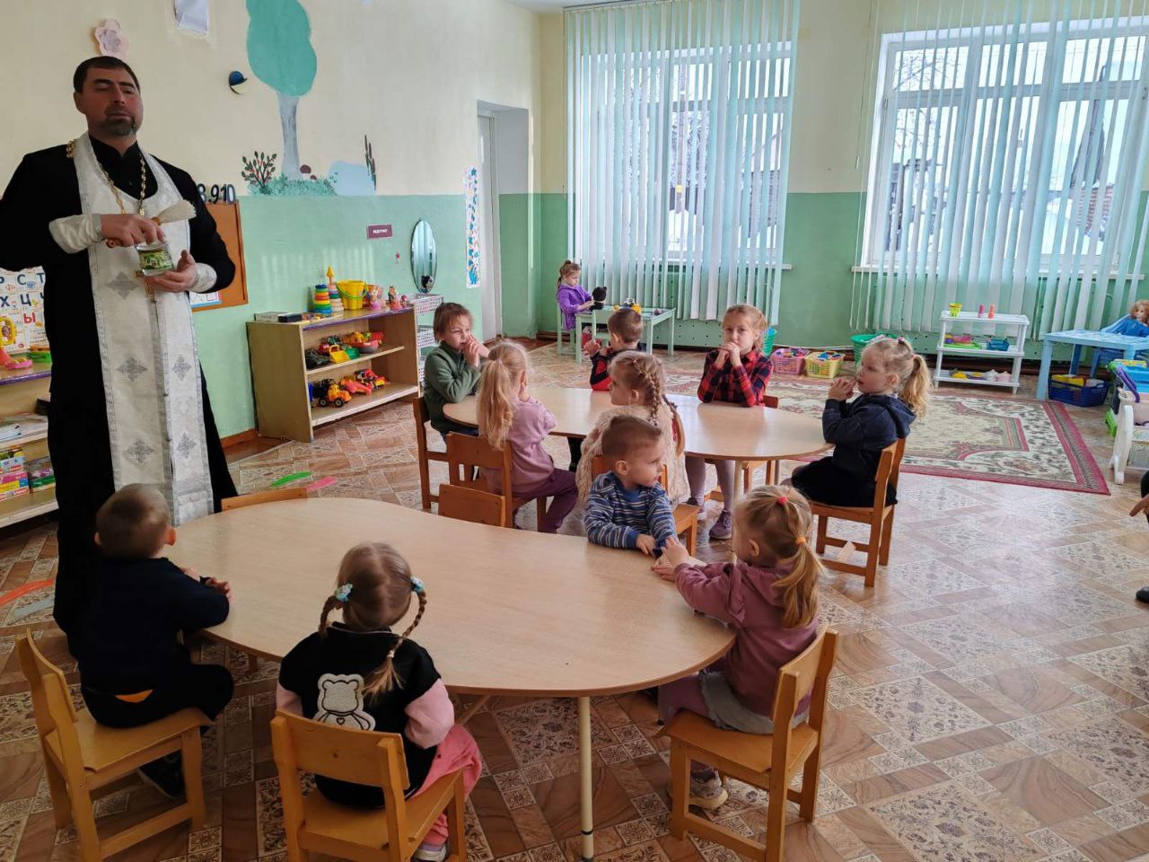 В детском саду