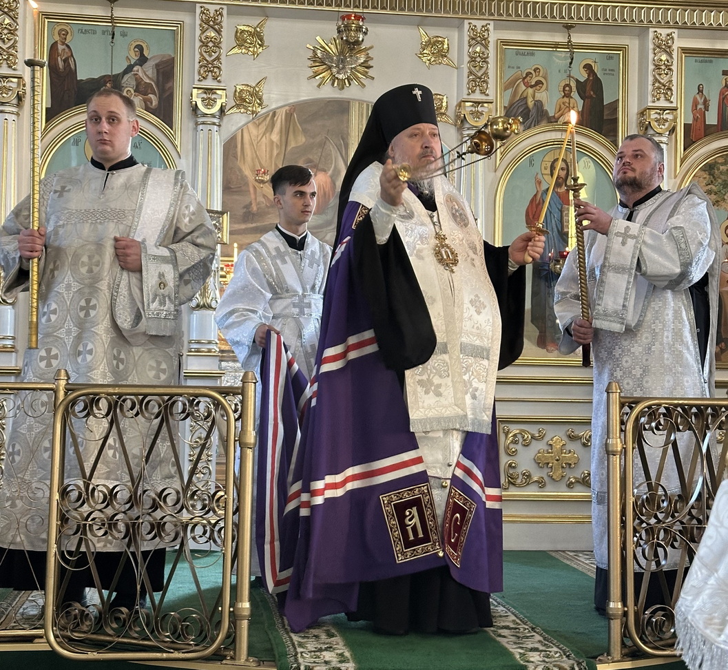 Во время панихиды