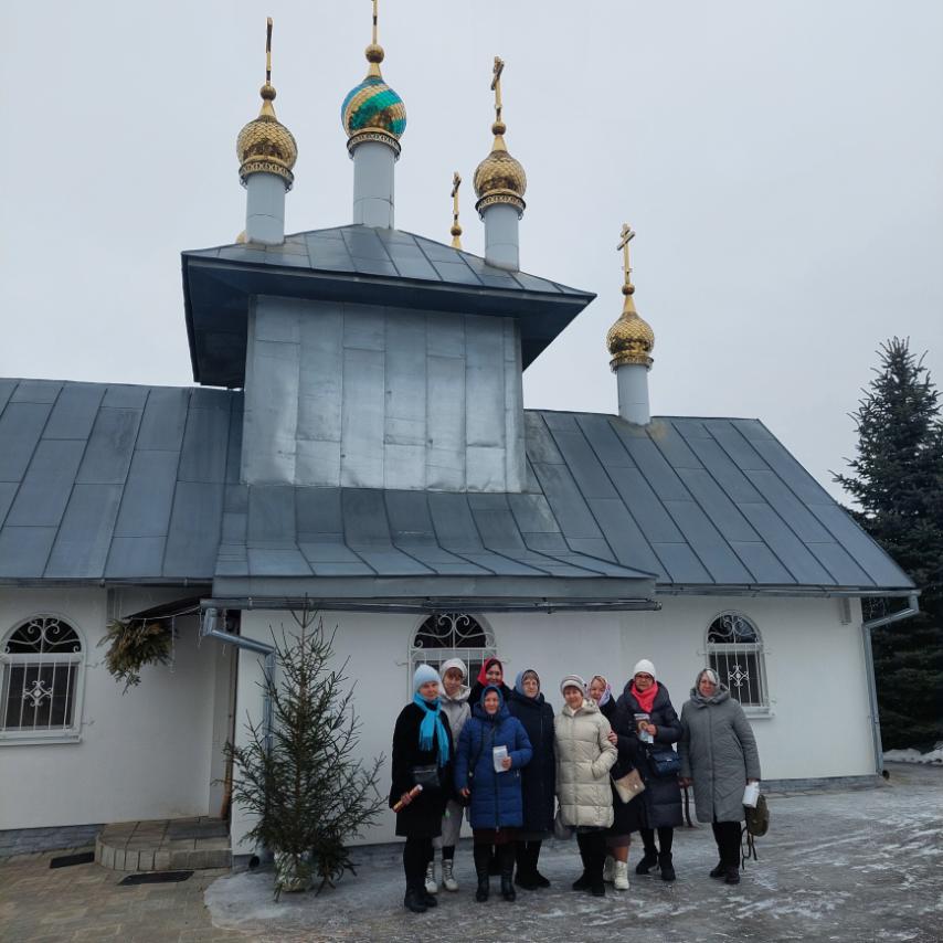В монастыре