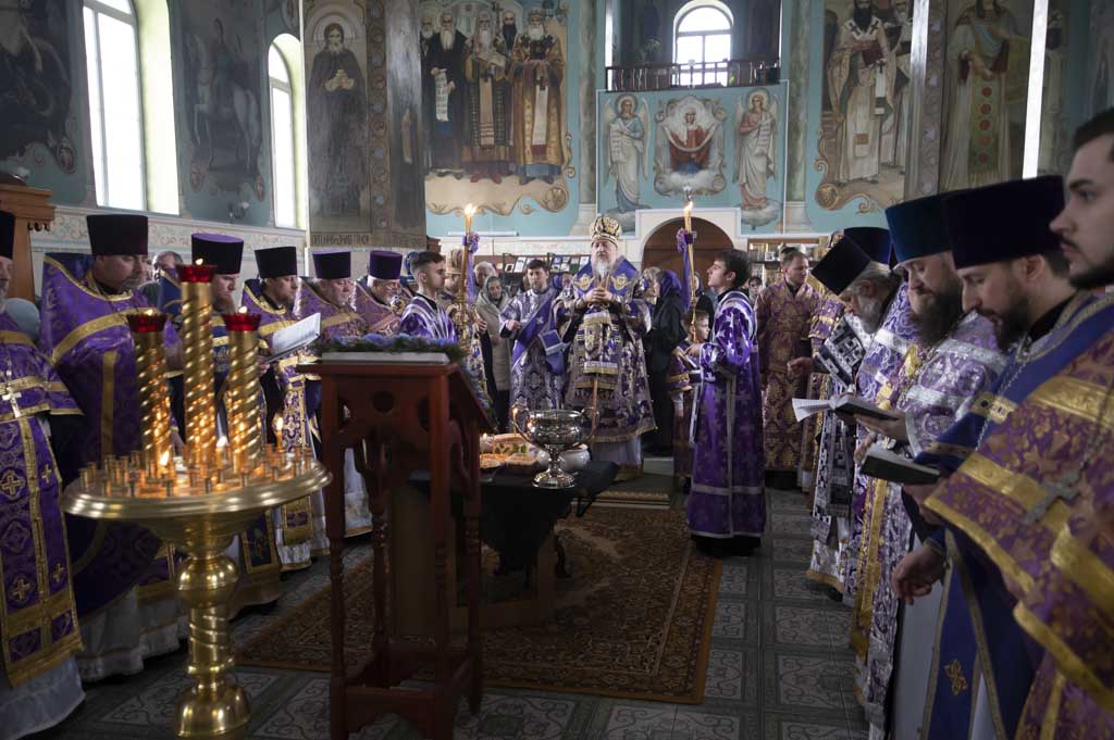 Во время богослужения