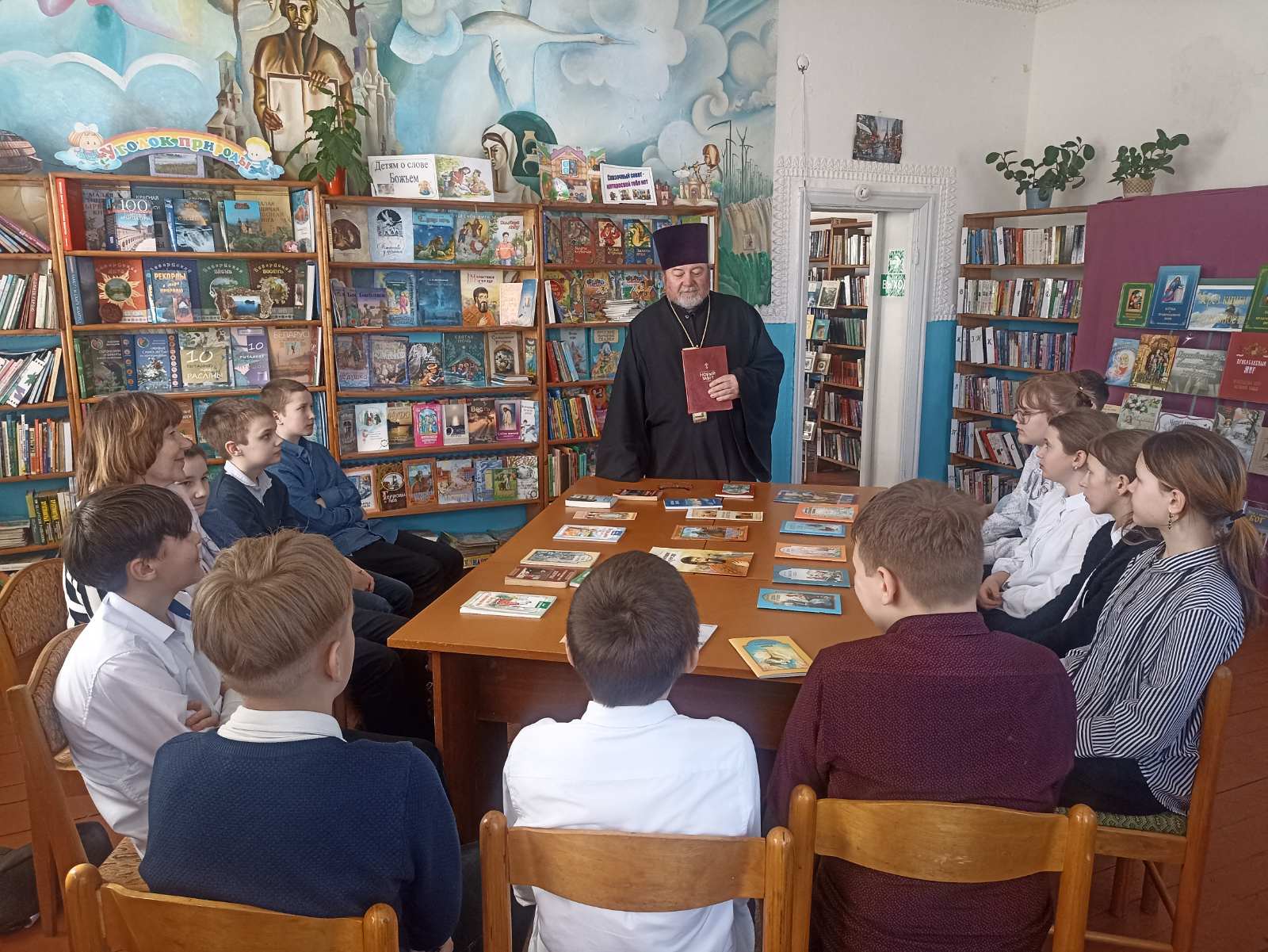 В Солонской сельской библиотеке