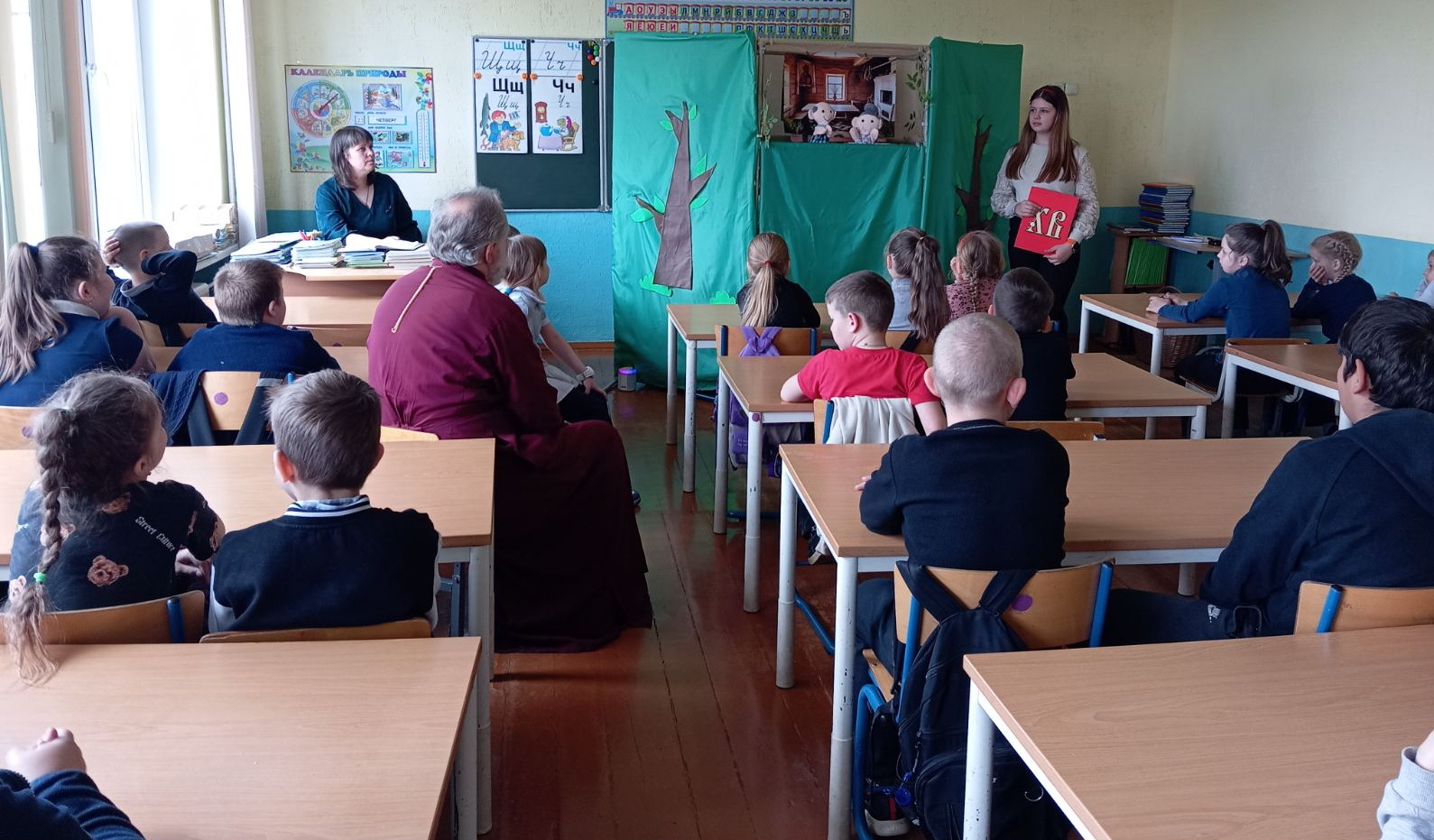 В Лукской средней школе