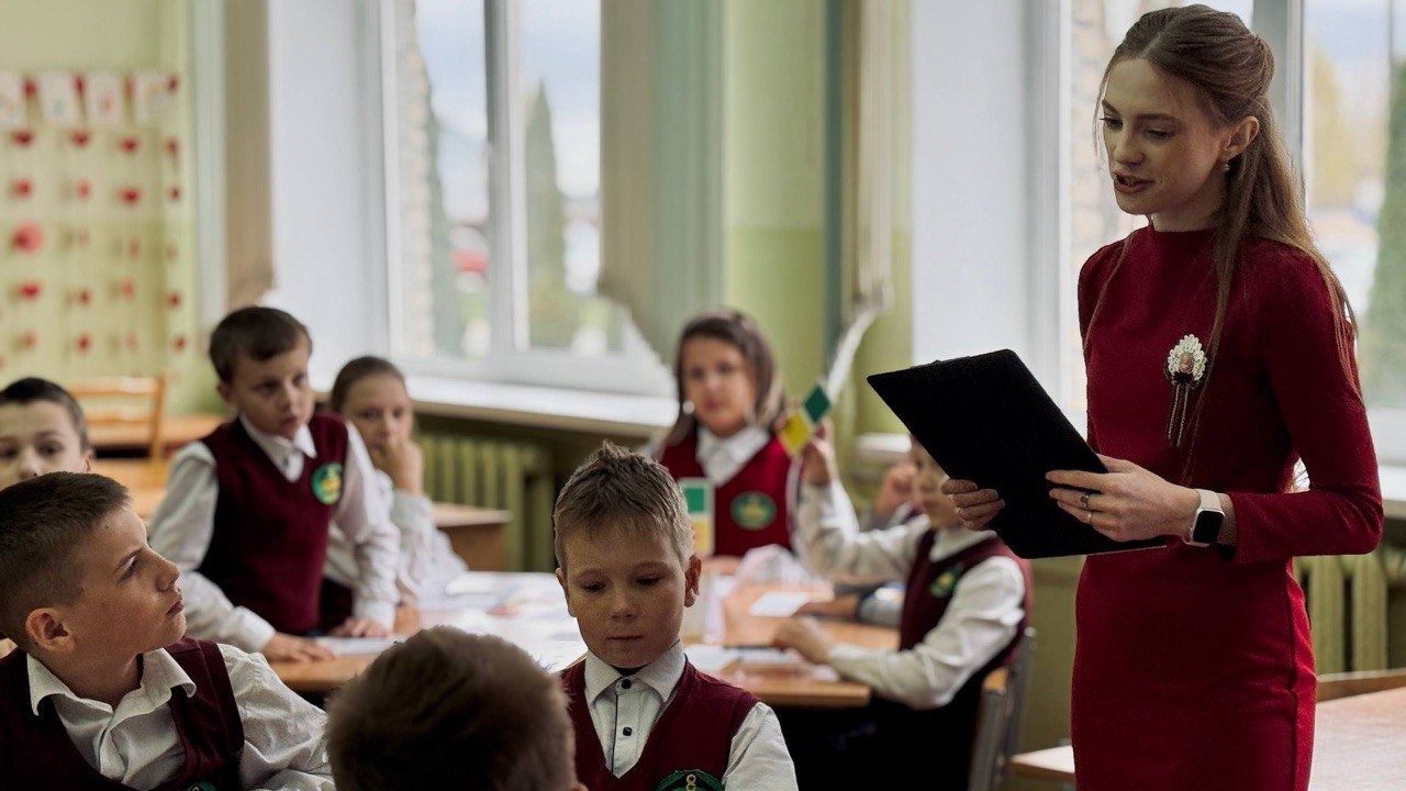 На тематическом занятии