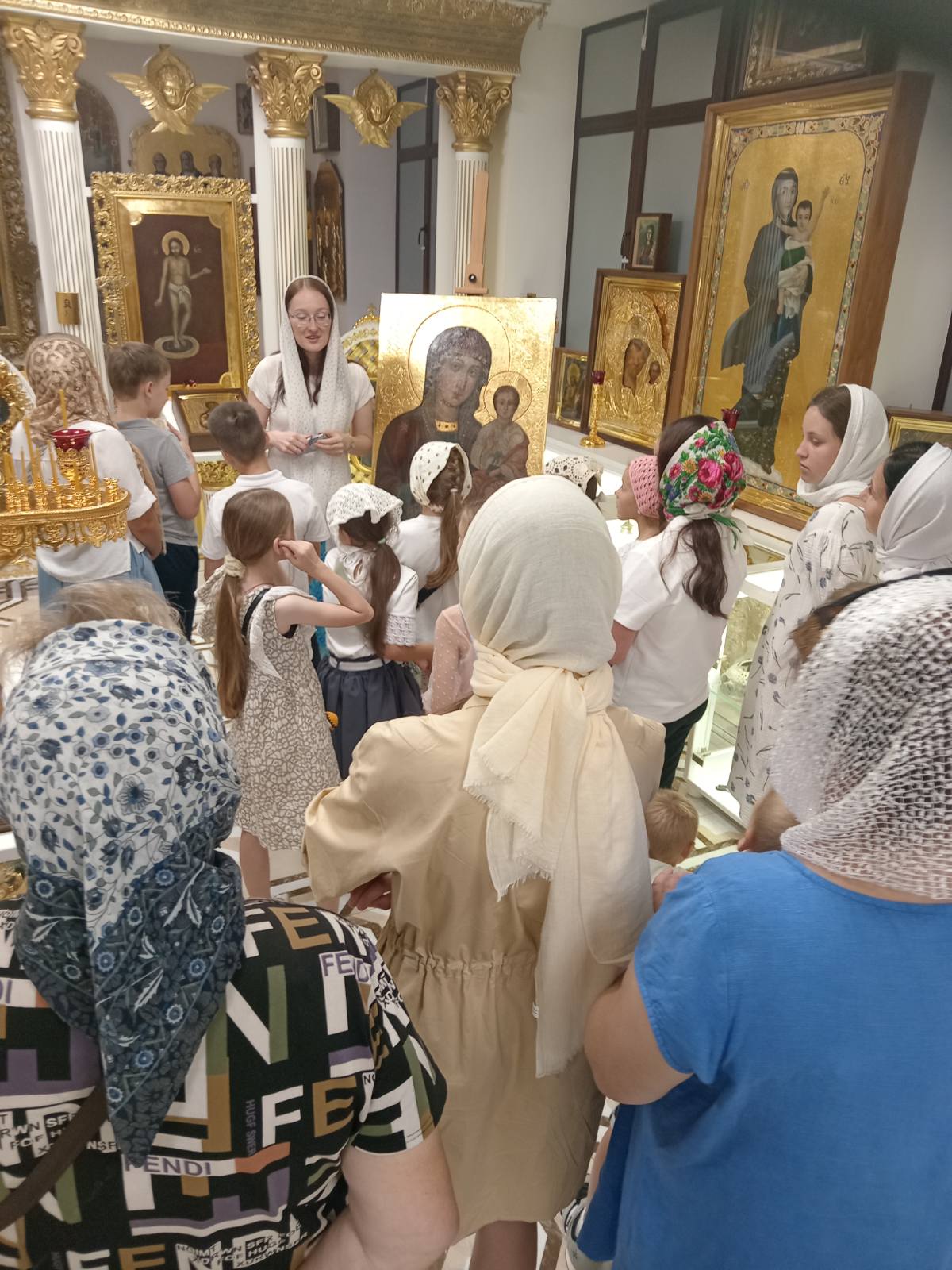 В храме-музее в честь всех Белорусских святых