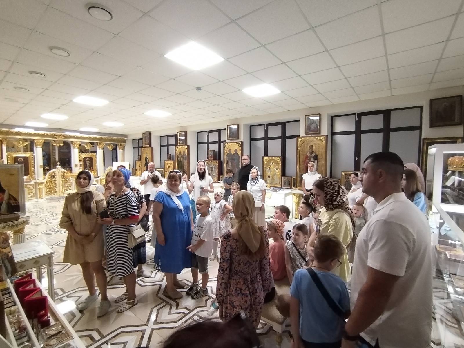 В храме-музее в честь всех Белорусских святых