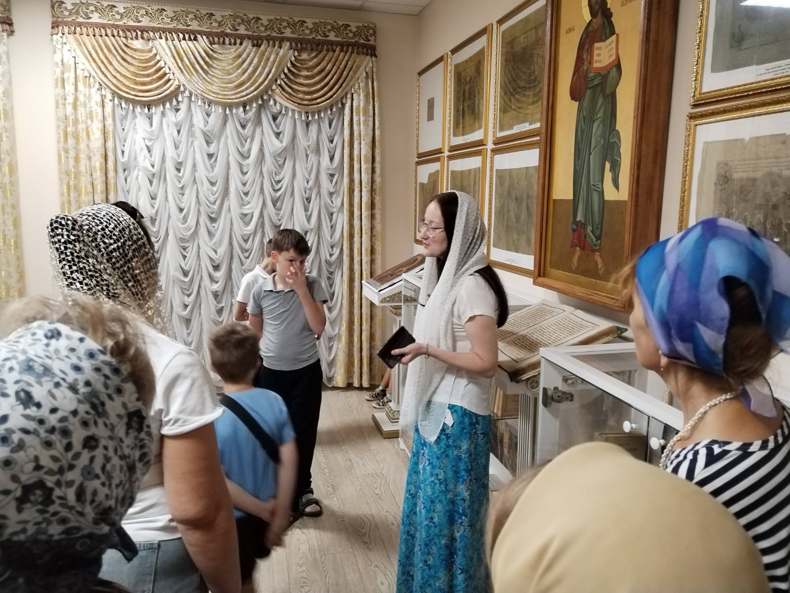 В храме-музее в честь всех Белорусских святых