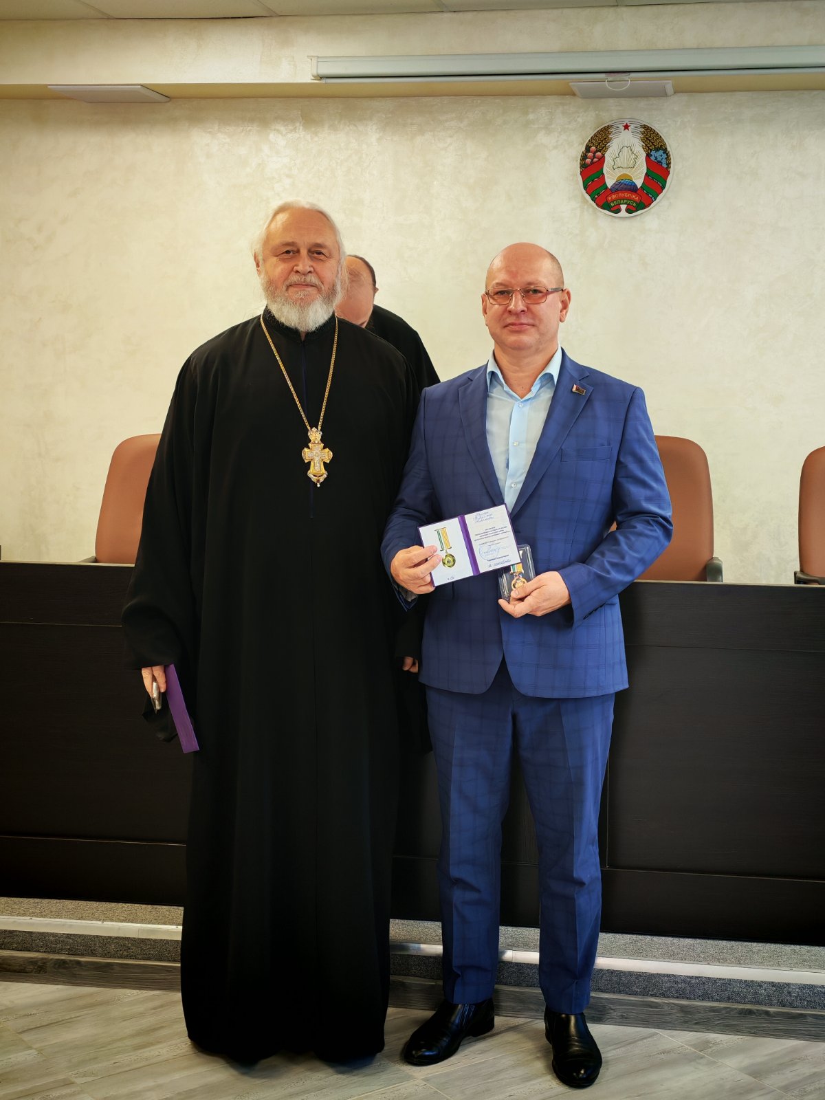 Вручение награды