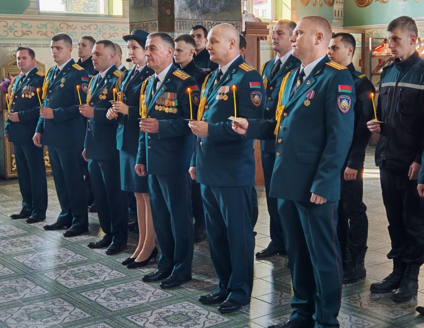 Личный состав Жлобинского РОЧС