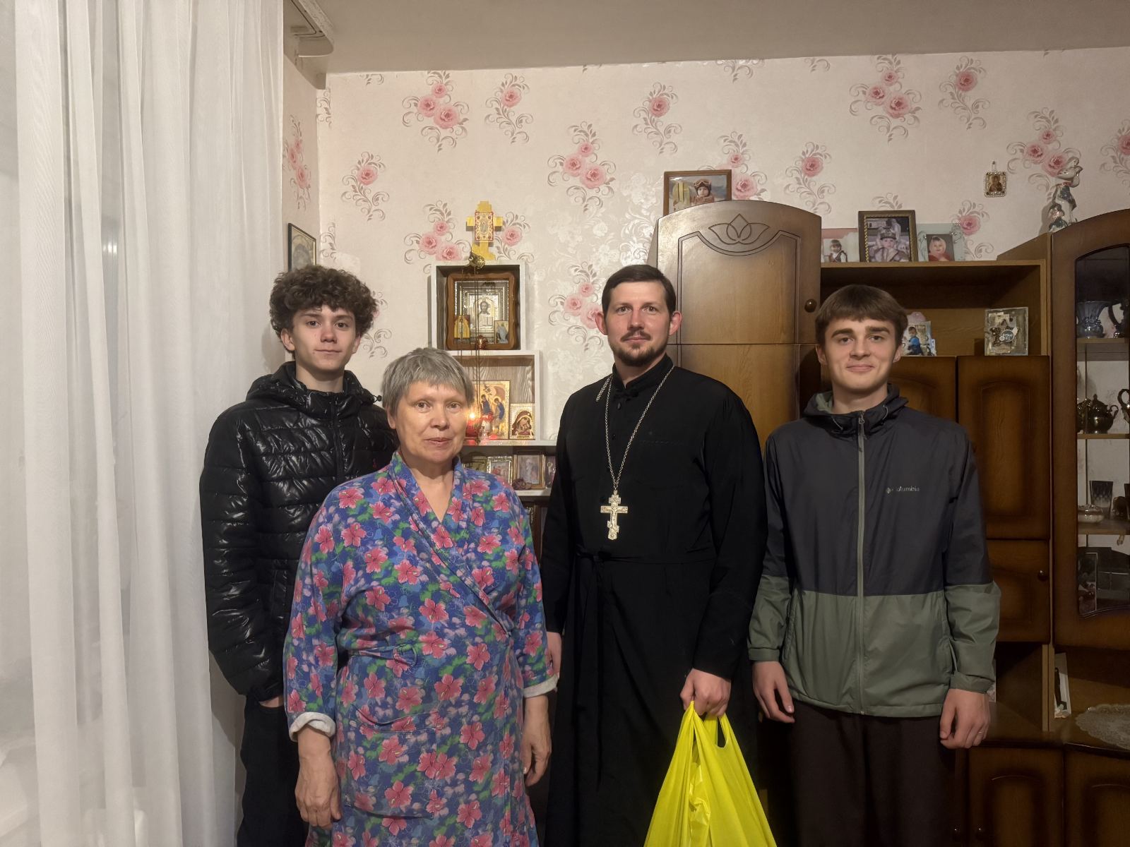 Поздравление прихожан храма святителя Василия Великого
