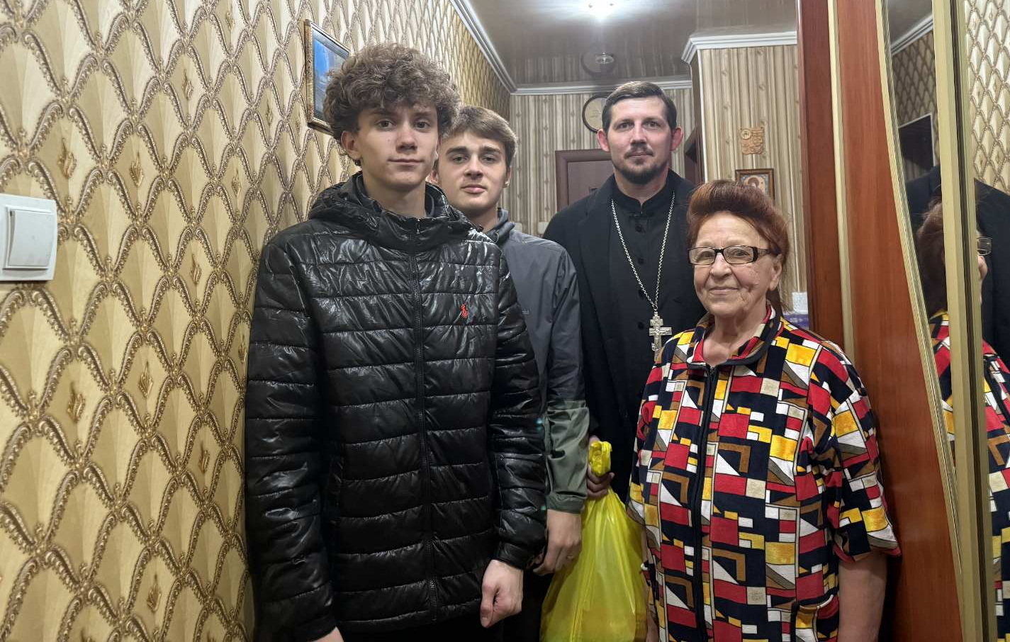 Поздравление прихожан храма святителя Василия Великого