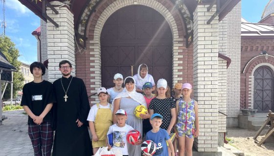 Возле храма