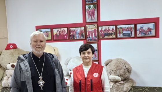 Протоиерей Павел Бондарчук доставил помощь 