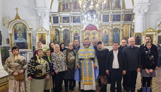 В храме Всех Святых аг.Пиревичи